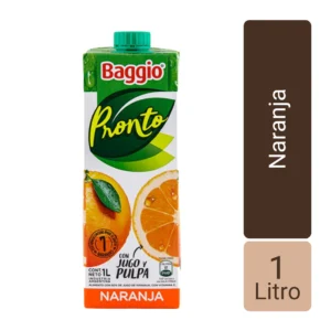 Baggio pronto carton 1 lt naranja