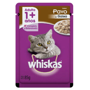Whiskas pavo + 1 año 85g