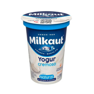 Yogur milkaut cremoso natural 180 g
