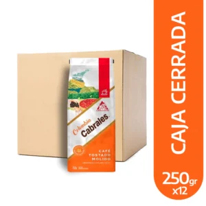 Cafe colombia cabrale tostado molido 250 g