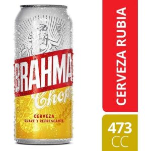 Cerveza brahma lata 473 ml