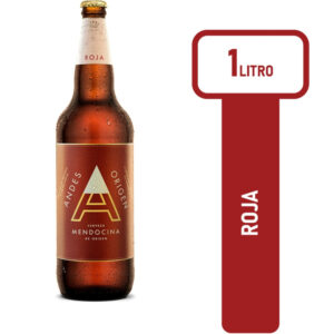 Cerveza andes origen roja 1 lt
