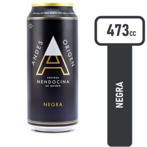 Cerveza andes negra lata 473 ml