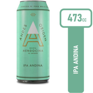 Cerveza andes ipa lata 473 ml