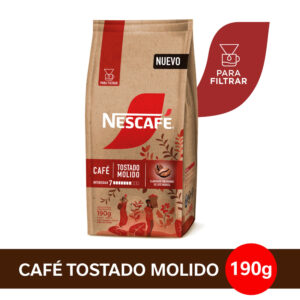 Cafe nescafe tostado molido 190 g