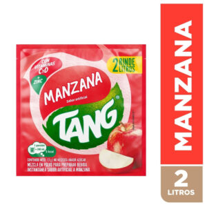 Jugo tang sobre manzana
