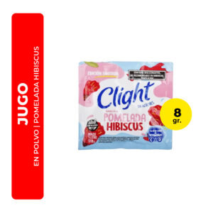 Jugo clight sobre pomelada hibiscus