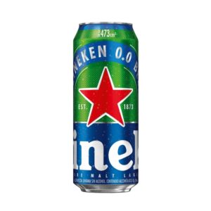 Cerveza Heineken lata sin alcohol 473 ml