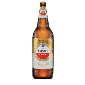 Cerveza amstel lager 1 lt