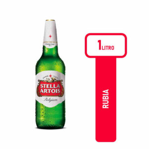 Cerveza stella artois 1 lt