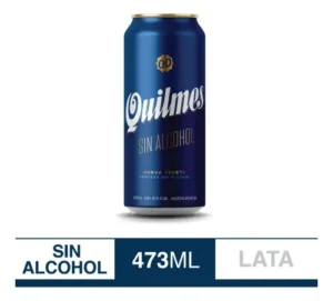 Cerveza lata quilmes sin alcohol 473 ml