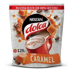 Cafe nescafe dolca caramel 125 g d/p