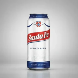 Cerveza lata santa fe 473 ml