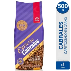 Cafe cabrale tostado en grano 500 g