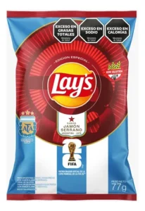 Papas lays jamon serrano 70 g