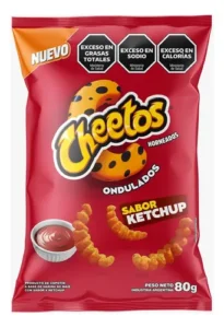 Cheetos honeados ondulados sabor ketchup