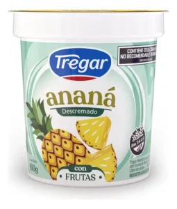 Yogur tregar anana descremada 160 g