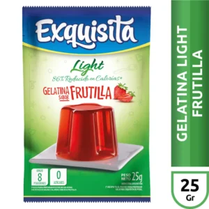 Gelatina exquisita frutilla lay 25 g