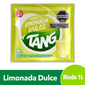 Jugo tang sobre limonada dulce