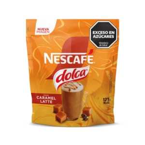 Cafe nescafe dolca caramel latte 125 g d/p