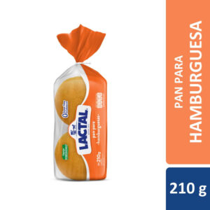 Pan hamburguesas lactal 210 g por 6