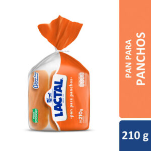 Pan pancho lactal 210 g por 6