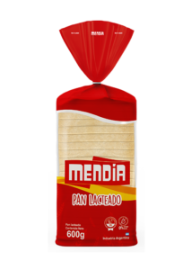 Pan lactal mendia 600 g