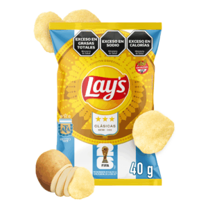 Papas lays clasica 40 g