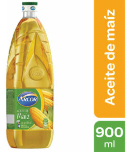 Aceite arcor maíz 900 cc