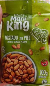 Mani king 80 g tostado sin piel