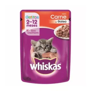 Whiskas carne de 2 m a 12 m