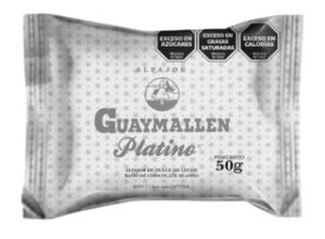 Alfajor guaymallen platino 50 g
