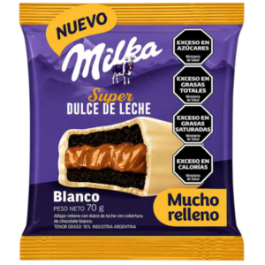 Alfajor milka blanco 70 g