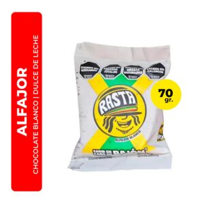 Alfajor rasta blanco 70 g