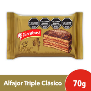 Alfajor terrabusi clasico 70 g