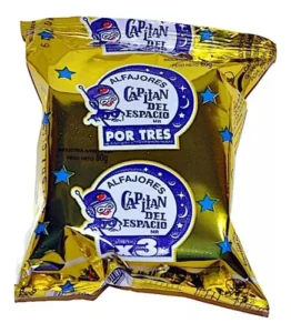 Alfajor capitan del espacio negro 80 g