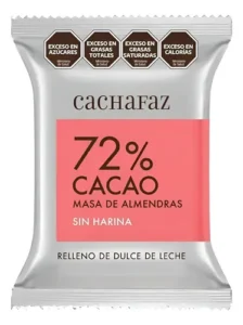 Alfajor cachafaz 72% cacao