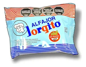 Alfajor jorgito sin gluten 50 g