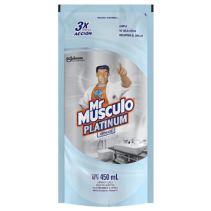 Mister musculo platinum vidrio 450 ml d/p