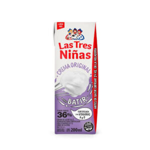 Crema batir las tres niñas 200 cc