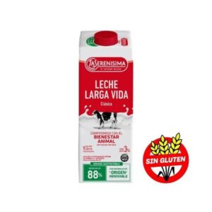 Leche la serenicima entera carton 1 lt