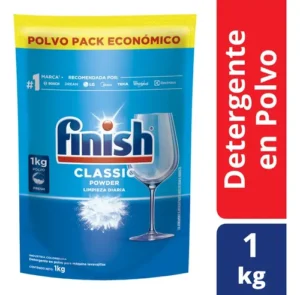 Finish classic detergente en polvo 1 kg