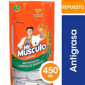 Mister musculo antigrasa d/p 450 g