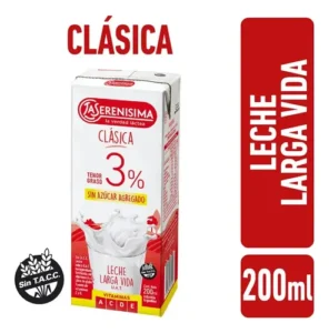 Leche clasica la serenicima larga vida 200 cc