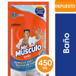 Mister musculo baño d/p 450 ml