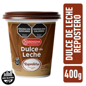 Dulce de leche la serenisima repostero 400 g