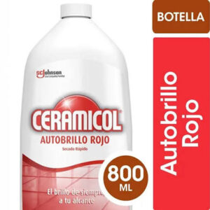 Ceramicol autobrillo rojo 800 cc