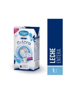 Leche entera tregar 1 lt