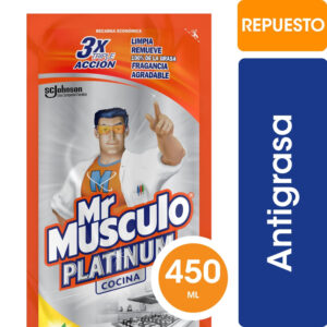 Mister musculo antigrasa platinum 450 ml d/p